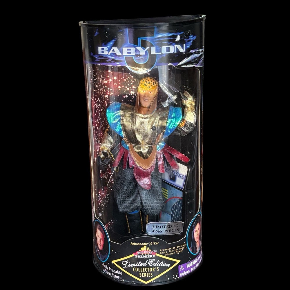 Babylon 5: Limited Edition Ambassador G'Kar Action Figure 1997 NRFB
